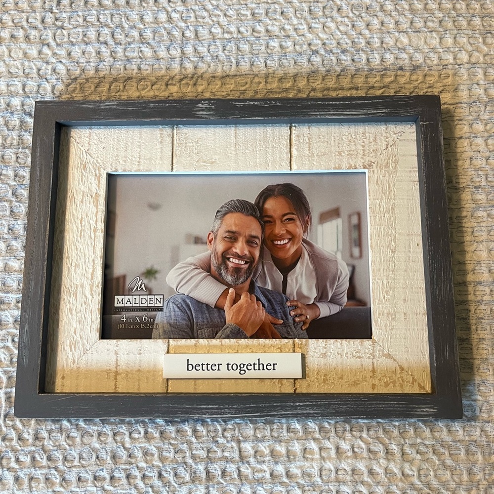 Malden Gray and Cream Picture Frame
